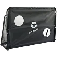 L.A. Sports Fußballtor "Champion" mit Torwand (Spar-Set), mit abnehmbarer Torschusswand
