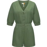 Ragwear Jumpsuit Ipsie schicker, kurzer Damen Overall in Military-Look
