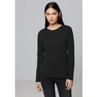 STREET ONE STUDIO Langarmshirt im soften Baumwoll-Mix