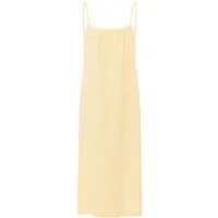 Zwillingsherz Trägerkleid Baumwoll Maxi Musselin "Uni"