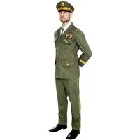 Maskworld Kostüm General Uniform Kostüm - Fasching Karneval Hallowe, Jawoll, Herr General! Ranghohes Kostüm von MASKWORLD