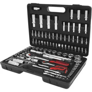 KS Tools 1/4 +1/2 CHROMEplus Steckschlüssel-Satz, 96-tlg