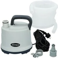 Intex Pool-Filterpumpe Pool Ablass-Pumpe 28606 IPX8, Wasserdichtes Gehäuse IPX8
