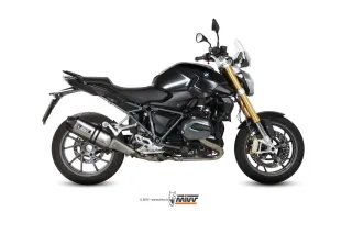 Sport Auspuff MIVV Speed Edge Edelstahl BMW R 1200 R / RS Bj. 2015-2018 EURO-3 / EURO-4 +ABE