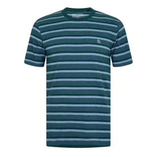 Original Penguin - T-Shirt für Herren, Rundhalsausschnitt (Junikäfer Blau)