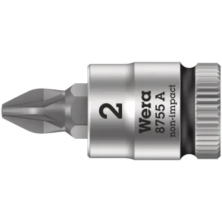 Wera 8755 A Pozidriv Zyklop Bitnuss mit 1/4"-Antrieb - 05003354001