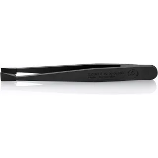 KNIPEX Kunststoffpinzette ESD, schwarz - 920905ESD