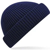 Beechfield® Strickmütze Fischermütze Herren Strick Mütze Beanie Seemannsmütze Kurz Harbour