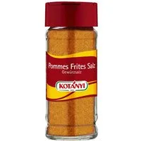 KOTANYI Gewürz, Kotanyi Pommes Frites Gewürzsalz würzig und süßes Gewürz 72g