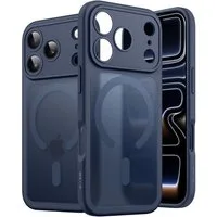 LuxusKollektion Smartphone-Hülle Handyhülle iPhone 17 Pro MagSafe Kameraschutz stoßfest Dunkelblau