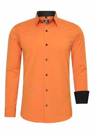 Business Hemd S - 6XL Slim Fit Premium Cotton-Stretch