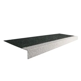 COBAGRiP® Stair Tread Antirutsch Treppenstufenprofil | Größe: 2 m x 345 mm x55 mm