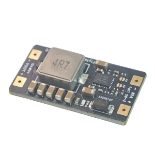FlyingRC 10A 8S Mini BEC 5V / 6V / 7V Step Down Module & 16V 680μF Capacitor & Heatsink for RC FPV Racing Drones