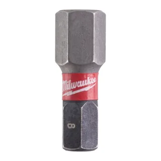 Milwaukee - BIT HEX8 25MM SHOCKWAVE, 2 Stück - 4932430898