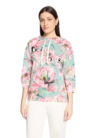 Betty Barclay - Sweatshirt Mint/Rosé - Gr. - 36