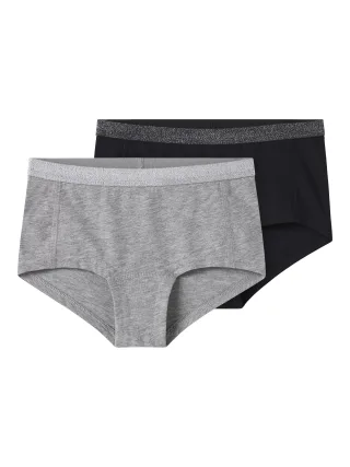 NAME IT - NKFHIPSTER 2P NOOS Black - Gr. - 128