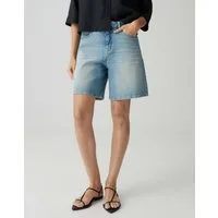 OPUS PANTS Shorts Mari shorts aus Candiani Denim in geradem Schnitt Mit 5 Pocket Design für entspannte Denim Looks