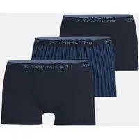 TOM TAILOR Hipster (Packung, 3er Pack) Single Jersey Material