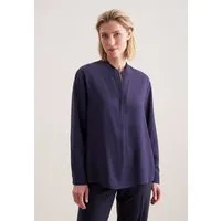 seidensticker Klassische Bluse 1/1 V-Neck Uni