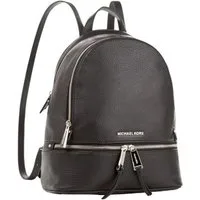 MICHAEL KORS Rucksack Michael Kors Rucksack Echtleder Schwarz Damen Lederrucksack Casual