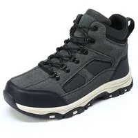 YOUTHUP Wanderschuh Herren atmungsaktive Hohe Sneaker Outdoors Wanderschuhe