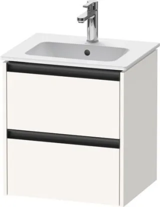 Duravit Ketho.2 Waschtischunterbau wandhängend Weiß Supermatt 510x420x549 mm - K25261084840000 K25261084840000