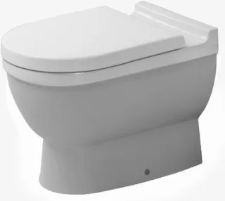 Duravit Starck 3 Stand WC Weiß Hochglanz 560 mm - 0124090000 0124090000