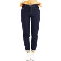 be styled Mom-Jeans Girlfriend Mom fit Jeans Hose High Waist Jeanshose - Damen - j27L-3 mit Stretch-Anteil