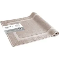 herzbach home Badematte Spa 60x100 cm, Baumwolle, Rechteckig, 1000g/m², Premium-Qualität, 100% Baumwolle, mit Bordüre