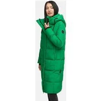 Marikoo Winterjacke Chumanii Warmer Wintermantel mit langem Schnitt für kalte Tage.
