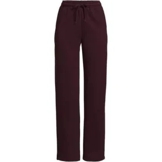 Jogginghose mit geradem Bein SERIOUS SWEATS für Damen, Damen, size: regular, Schwarz, Baumwoll-Mischung/Polyester-Mischung, by Lands' End