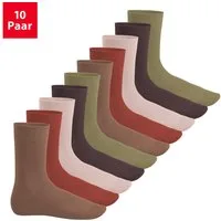 Footstar Basicsocken EVERYDAY! 10 PAAR Damen Herren Socken mit Baumwolle Basic Socken