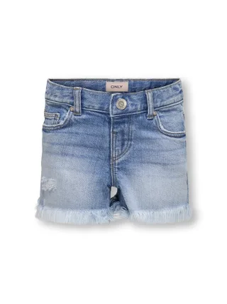KIDS ONLY - KMGROBYN EX VINTAGE PALM DNM SHORTS AZG Light Blue Denim - Gr. - 104