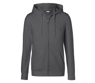 KÜBLER SHIRTS Kapuzen-Sweatjacke anthrazit XS - 5022 6330-97-XS