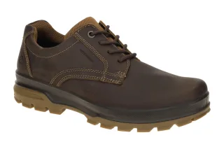 Ecco 838164 RUGGED TRACK - WP PLAIN TOE Herrenschuhe braun camel wasserdicht ...