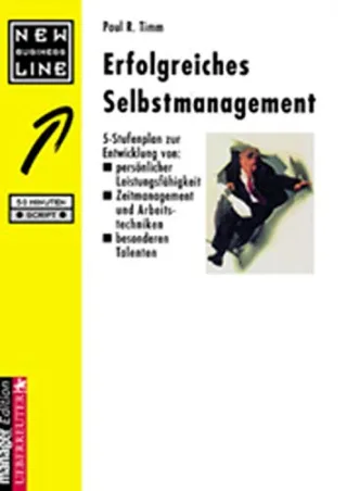 Erfolgreiches Selbstmanagement