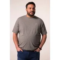 Men Plus T-Shirt T-Shirt Bauchfit Basic Halbarm