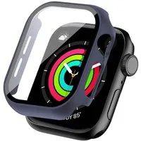 Tec-Expert Smartwatch-Hülle Hülle mit integriertem Displayschutz für Apple Watch 10 / 11 46 mm 46 mm, Rundum Schutz Cover Case Bumper stoß-und kratzfest robust
