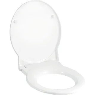 Geberit WC-Sitz Joly 571010, mit Deckel, ohne Absenkautomatik, 571010000, weiss 571010000