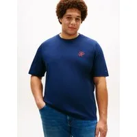 Tommy Hilfiger Big & Tall T-Shirt BT-SCRIPT MONOGRAM SWIMSHOP Große Größen, Jersey, Logo-Stickerei