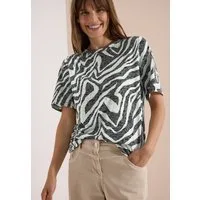 CECIL T-Shirt mit Zebra-Print