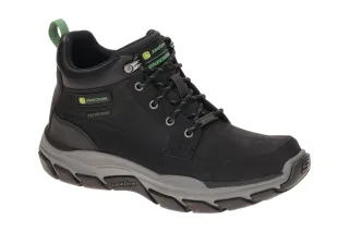 Skechers 256003 BLK Herrenstiefelette Waterproof Memory Foam Luftgek?hlt Moka...