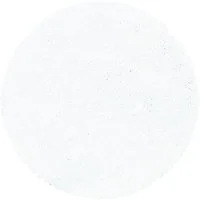 SIMPEX24 Teppich Unicolor - Einfarbig, Rund, Höhe: 30 mm, Einfarbig Shaggy Teppich Wohnzimmer Langflor Versch. Farben und Größen