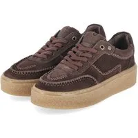 Palado Palado 6NU0400101 3500 Damen Rauleder brown Schnürschuh