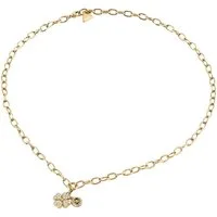Guess Gliederkette 16-18" Lucky Charm Pave Necklace