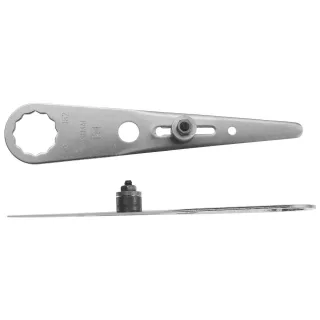 Fein Schneidmesser gerade Form Flach,mit einstellbarem Tiefenanschlag, 2-Stück - 63903182015