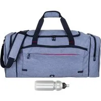 ELEPHANT Sporttasche Sporttasche Reisetasche Saunatasche Herren Damen Accent 69 cm XXL groß, Sport Reise Sauna Tasche + Flasche