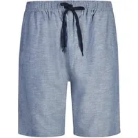 Phil & Co. Pyjamashorts Chill Trek (1-tlg., 1-teilig) Herren Schlafhose Bermuda Leinenoptik Relaxhose Homewearhose
