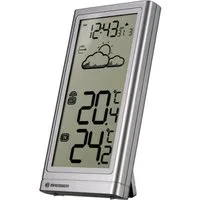 BRESSER Funkwetterstation Meteo Temp silber Funkwetterstation