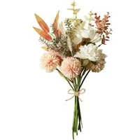 Kunstblumenstrauß Kunstblumen Künstliche Pflanzen Blumen Deko Hortensien Seide, FOUORTUNATE-BEE, Höhe 43 cm, Blumenarrangements & Sträuße für Zuhause, Hochzeit, Garten, Fest